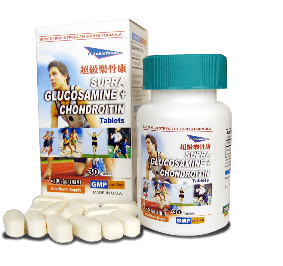 超級樂骨康30's Futubiofoods Supra Glucosamine + Chondroitin Tab 30's